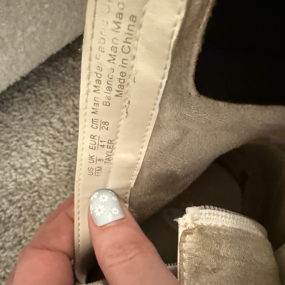 Dr Scholl’s White Combat Boots - Picture 5 of 7